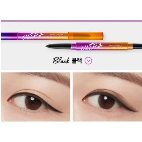 Creion Contur Ochi, Black, Ultra Powerproof, MISSHA , 0.2 g