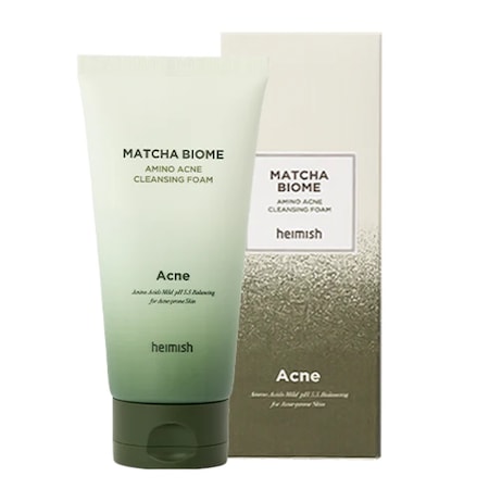 Spuma de curatare cu Ceai Verde si Acid Salicilic, Heimish, 150ml