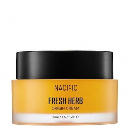 Crema de fata hidratanta pentru piele sensibila, Fresh Herb Origin, Nacific, 50 ml