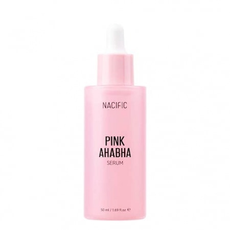 Ser de fata pentru exfoliere cu acizi AHA BHA, Nacific Pink, 50 ml
