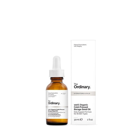 Ulei din seminte de Borage presat la rece, 100% organic, The Ordinary, 30 ml