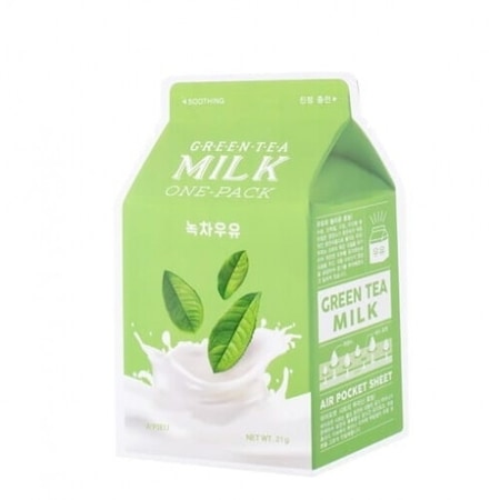 Masca calmanta cu ceai verde Milky, A'Pieu, 21 g