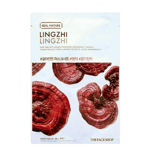 Masca faciala pentru calmarea si hranirea tenului cu extract de linghzi, The Face Shop, 20g