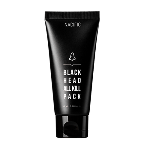 Cleanser pentru puncte negre cu extract de cărbune, fasole neagră si ceai verde, Nacific, 40 ml