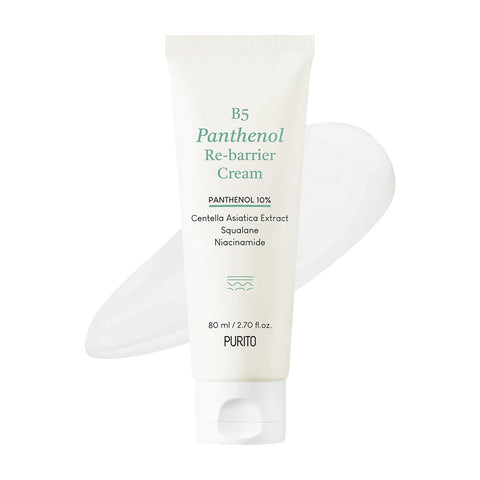 Crema de fata hidratanta, B5 Panthenol Re-barrier, Purito, 80 ml