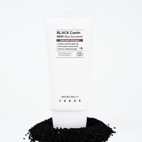 Crema cu factor de protectie Black Cumin NEM, IZEZE, 50 ml