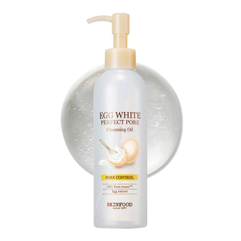 Ulei pentru curatarea tenului, EGG WHITE PERFECT PORE, SkinFood, 200 ml