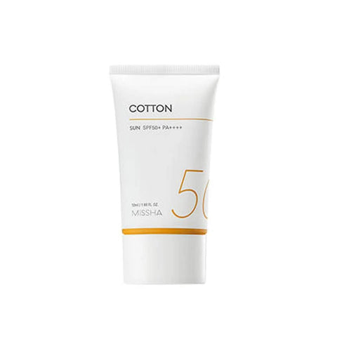 Crema All Around Safe Block Cotton Sun SPF50+ PA++++, Missha, 50 ml