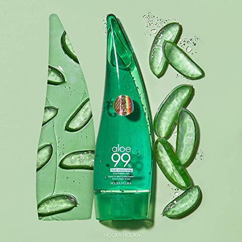 Gel calmant 99% Aloe Vera, Holika Holika, 250 ml