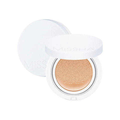 Cushion SPF50+ PA+++ Magic Moist Up nr. 21, Missha, 15g