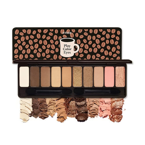 Paleta Play Color Eyes, In the cafe, Etude, 10g