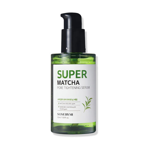 Ser calmant pentru piele lucioasa cu pori dilatati, Super Matcha Pore Tightening, Some by Me, 50 ml