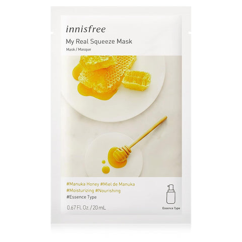 Set 10 masti faciale cu miere de Manuka, Innisfree, 20 ml