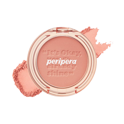 Fard de obraz, Pure Blushed Sunshine Cheek, Milktea Coral, Peripera, 4.2 g