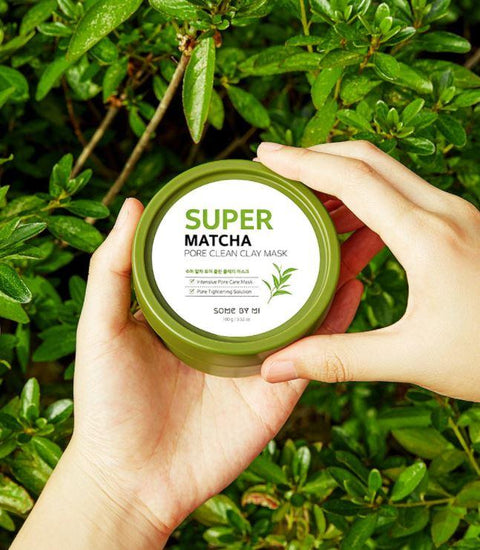 Masca de fata cu argila Super Matcha Pore Clean Clay Mask, Some by mi, 100 g