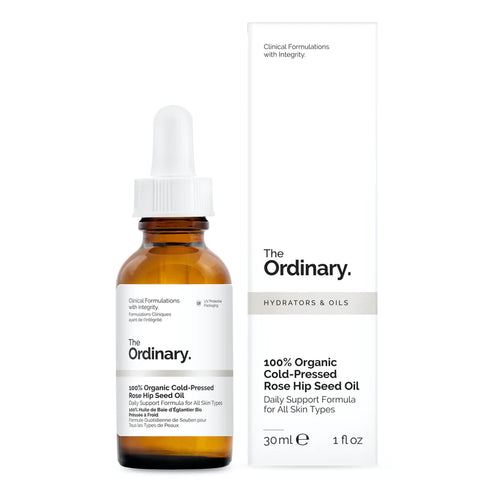 Ulei presat la rece din seminte de Măceșe 100% organic, The Ordinary, 30 ml