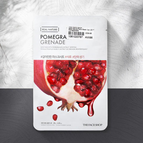 Masca faciala pentru calmarea si hranirea tenului cu extract de rodii, The Face Shop, 20g