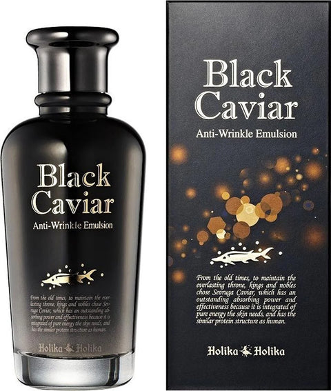 Emulsie pentru ten cu caviar negru, Holika Holika 120 ml