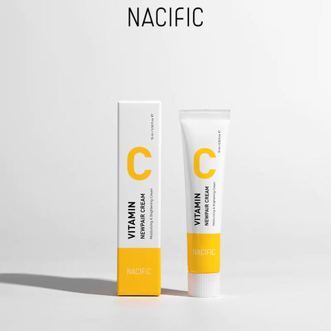 Crema reparatoare intensiva pentru fata, cu vitamina C, Nacific, 15 ml