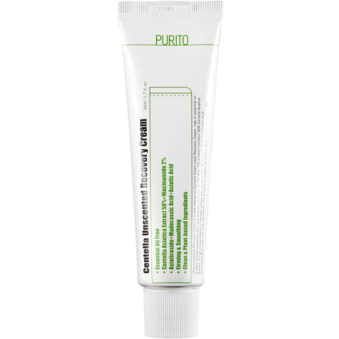 Crema de fata pentru regenerare cu centella asiatica, Unscented Centella, Purito, 50 ml