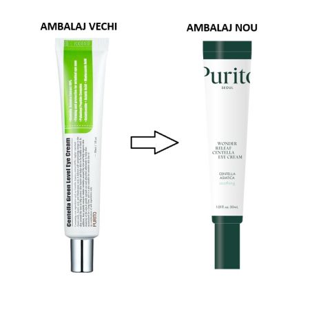 Crema de ochi antirid Green Level Centella, Purito, 30 ml