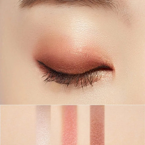 Fard de pleoape, Triple Shadow, 06 MARSALA RED,  MISSHA, 2 g