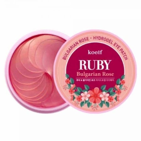 Plasturi pentru ochi Ruby Bulgarian Rose Eye Patch, Petitfee, 60 buc