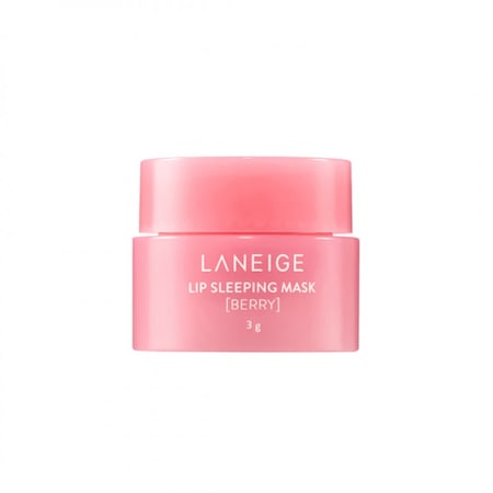 Masca faciala pentru buze, Lip Sleeping Mask, Mini, Berry, Laneige, 3 g