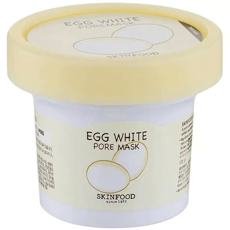 Masca purificatoare cu albus de ou pentru puncte negre, Egg White Pore Mask, Skinfood, 125 ml