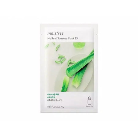 Masca calmanta cu extract de Aloe Vera, Innisfree, 22 ml