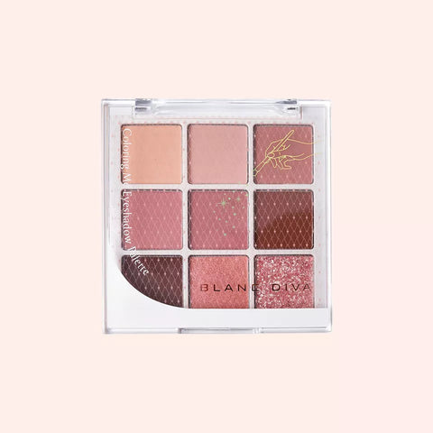 Paleta farduri pentru ochi 0.1W Pink, Blanc Diva, 7.4G