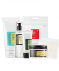 Pachet complet ingrijire ten (Crema SPF 50 ml + Crema Melc 100g + Esenta 100 ml + Cleanser 150 ml + Plasturi 24 buc), COSRX