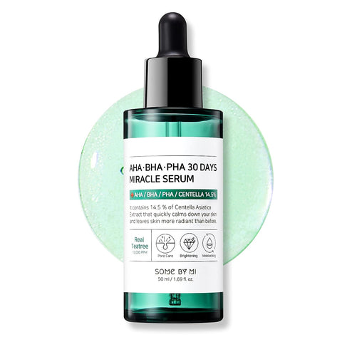 Serum cu AHA, BHA si PHA 30 Days Miracle Serum, SOME BY MI, 50 ml